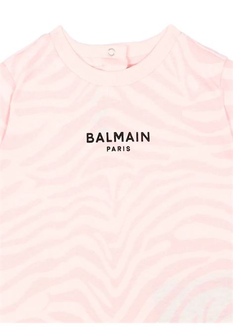 T-shirt con logo BALMAIN KIDS | BZ8041 Z4119508RS